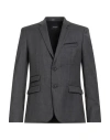 The Kooples Man Blazer Charcoal Size 38 Wool In Gray