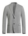 The Kooples Man Blazer Grey Size 42 Wool In Gray