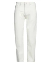 The Kooples Man Jeans Ivory Size 33 Cotton In White