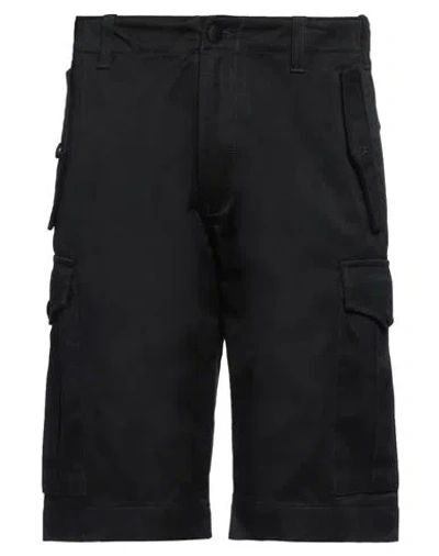 The Kooples Man Shorts & Bermuda Shorts Black Size S Cotton