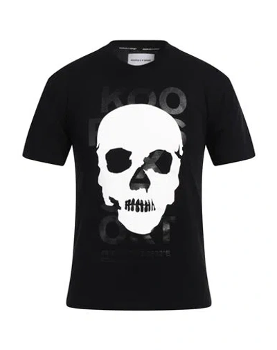 The Kooples Man T-shirt Black Size Xs Cotton