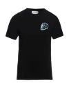 The Kooples Man T-shirt Black Size Xs Cotton, Polyester In Black