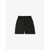 THE KOOPLES THE KOOPLES MEN'S BLACK WASHED DRAWSTRING STRAIGHT-CUT COTTON-JERSEY SHORTS