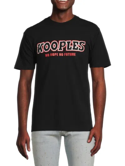 The Kooples Men's Logo Graphic Tee In Black