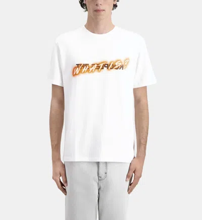 The Kooples White Cotton T-shirt What Is Motif