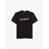 The Kooples Cotton Graphic Tee In Bla01