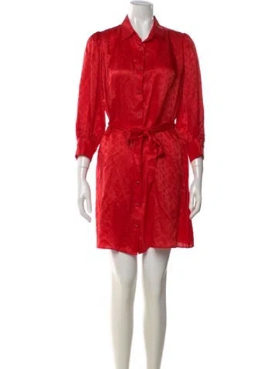 Pre-owned The Kooples Mini Dress In Red