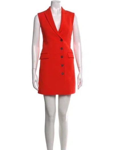 Pre-owned The Kooples Mini Dress In Red