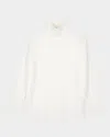 The Kooples Cashmere-blend Sweater In Ecru