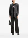 The Kooples T-shirt Mit Neonfarbenem Slogan In Black