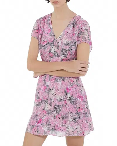 The Kooples Paisley Flowers Dress In Pin01 In Multi