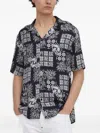 The Kooples Paisley-print Shirt In Multi