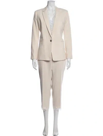 Pre-owned The Kooples Pant Set In Neutral