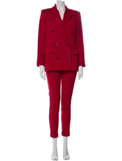 Pre-owned The Kooples Pantsuit In Red