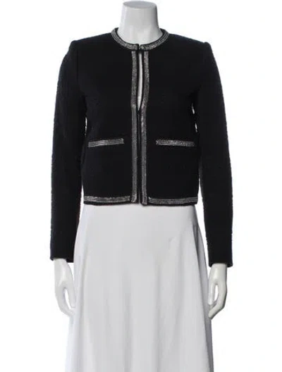 Pre-owned The Kooples Patterned Jacket In Multicolor