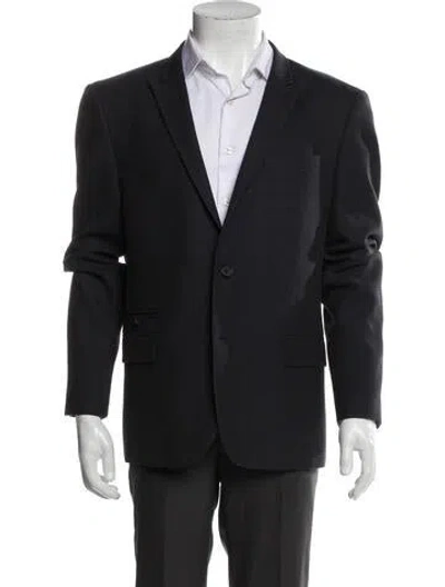 Pre-owned The Kooples Peacoat In Black