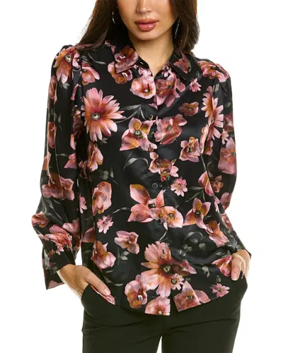 THE KOOPLES THE KOOPLES PRINTED SILK-BLEND SHIRT