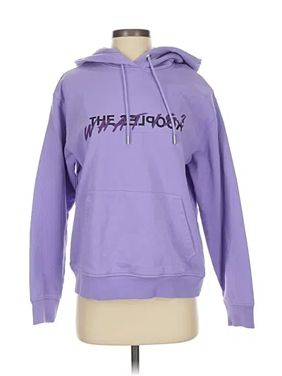 Pre-owned The Kooples Pullover Hoodie In Purple