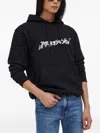 The Kooples Rhinestone-embellished Hoodie In Black