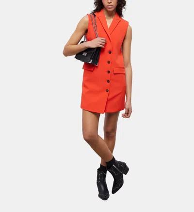 the kooples orange dress Maxi dress The Kooples Orange size 2 0-5 in Viscose