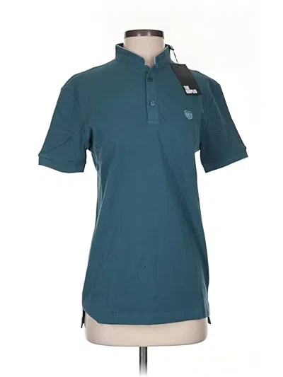 Pre-owned The Kooples Short Sleeve Polo Shirt In Blue