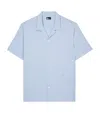 The Kooples Short-sleeve Shirt In Blue