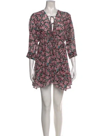 Pre-owned The Kooples Silk Mini Dress