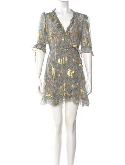 Pre-owned The Kooples Silk Mini Dress