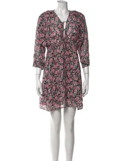 Pre-owned The Kooples Silk Mini Dress