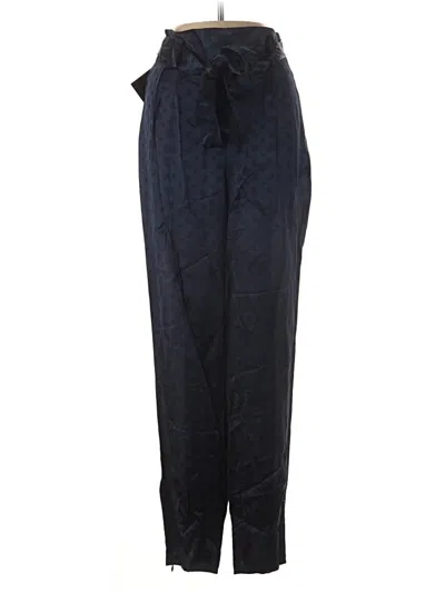The Kooples Silk Pants In Blue
