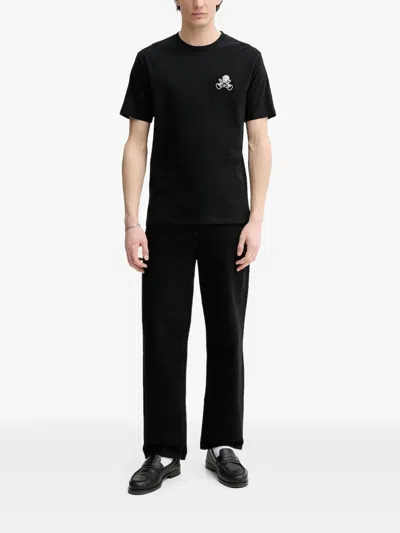 The Kooples Skull-detail T-shirt In Black