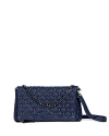 The Kooples Skull Stud Leather Shoulder Bag In Black