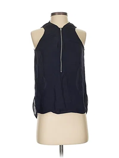 Pre-owned The Kooples Sleeveless Blouse In Black