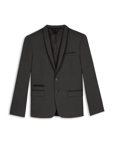 The Kooples Slim Fit Shawl Lapel Suit Jacket In Black
