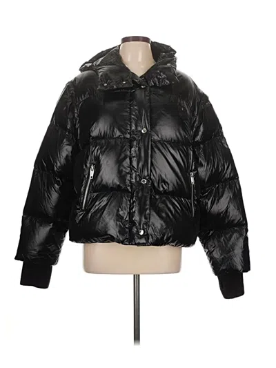 Pre-owned The Kooples Snow Jacket In Black