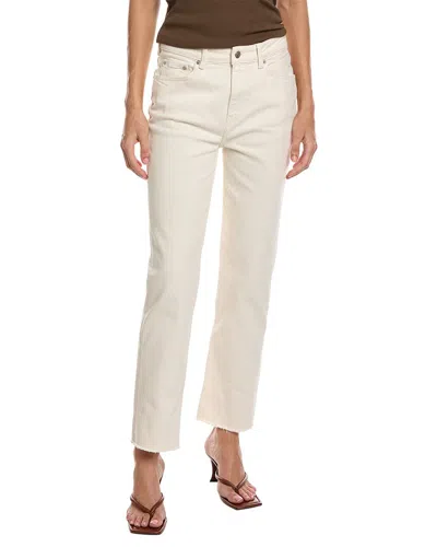 The Kooples Straight Crop Jean In Beige
