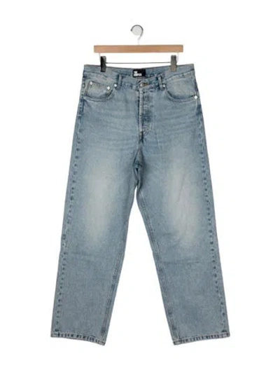 Pre-owned The Kooples Straight-leg Jeans In Blue