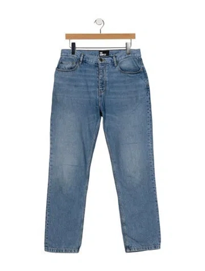 Pre-owned The Kooples Straight-leg Jeans In Blue