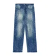 THE KOOPLES STUDDED STRAIGHT JEANS