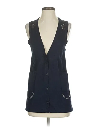 Pre-owned The Kooples Sweater Vest In Blue