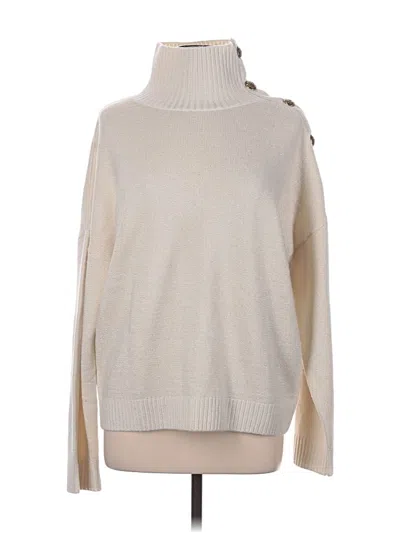 The Kooples Turtleneck Sweater In Tan