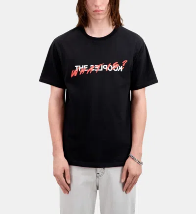 The Kooples Cotton Graphic Tee In Bla01