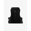 The Kooples Womens Black Sleeveless Regular-fit Wool Hoody In Black