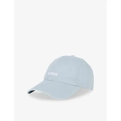 The Kooples Womens  Logo-embroidery Adjustable Cotton Cap