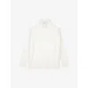 The Kooples Cashmere-blend Sweater In Ecru