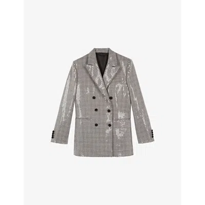 The Kooples Womens  Jacket In Grey