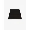 The Kooples Womens Black Lace-hem Drawstring-waist Cotton Mini Skirt