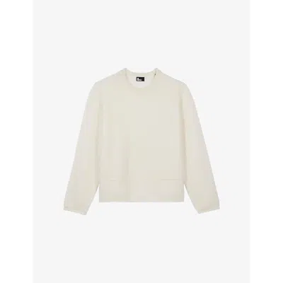 THE KOOPLES WOMENS THE KOOPLES CREWNECK LOOSE-FIT WOOL-BLEND KNITTED JUMPER