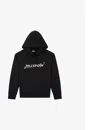 The Kooples Womens Bla01 Graphic-print Rhinestone-embellished Cotton-jersey Hoody In Bla01