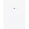 The Kooples Womens White Ribbed Racerback Stretch-cotton Top In White